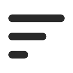 Sorting Left SVG Icon